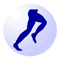 symbol with running legs